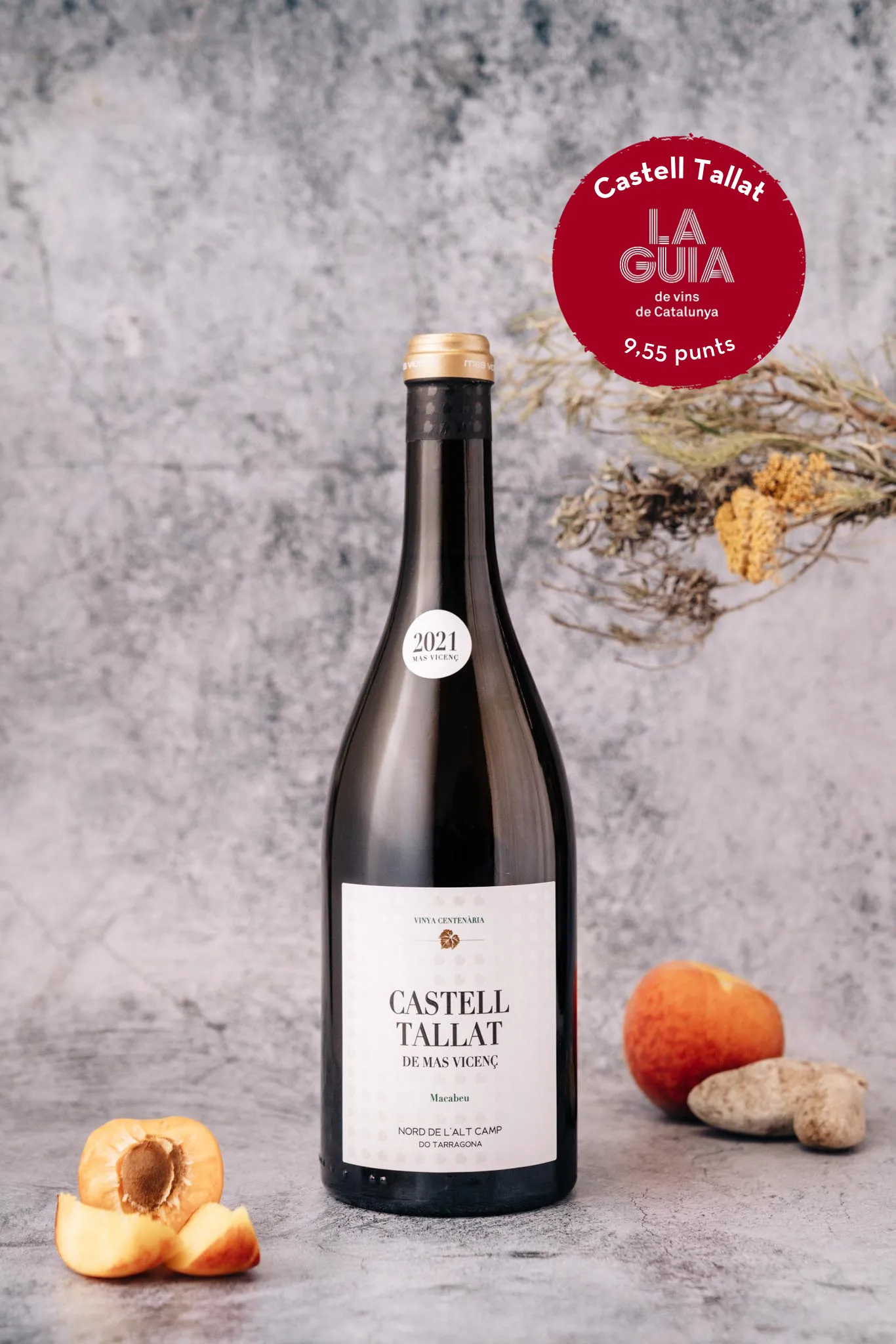 Castell Tallat, vino blanco de ánfora - Imagen 2