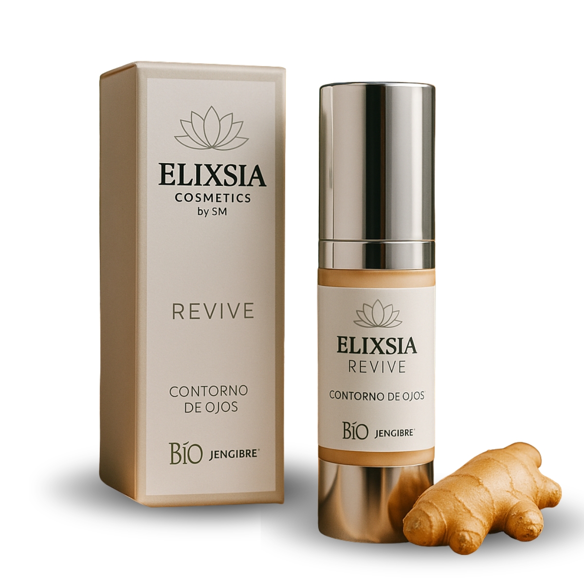CONTORNO DE OJOS REVIVE BIO JENGIBRE 30ML.