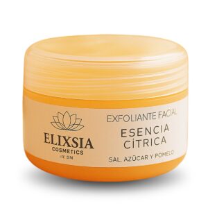EXFOLIANTE FACIAL ESENCIA CITRICA azúcar, sal y pomelo 100ML