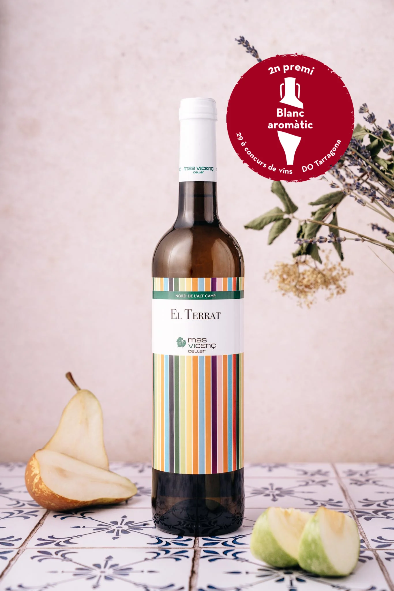 El Terrat, vino blanco joven - Imagen 2