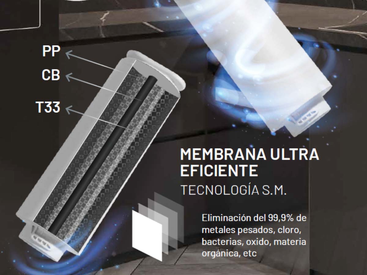 Ósmosis Vela 800 GPD Flujo Directo - Imagen 4